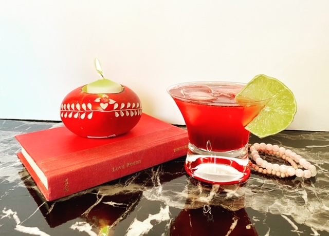 cranberry ginger mocktail