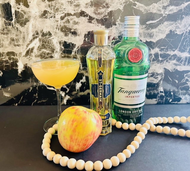 french 77, fall cocktail, apple cocktail