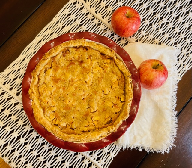 apple custard pie