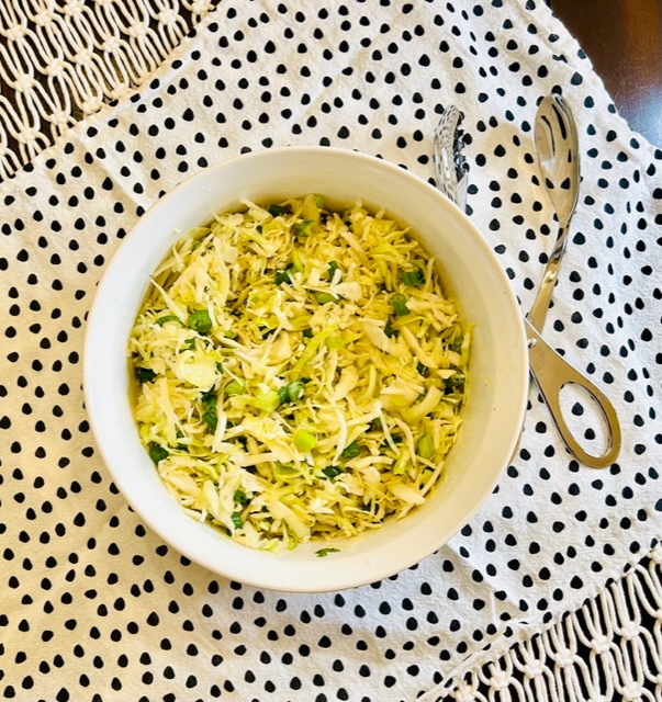 cabbage salad, slaw, winter salad